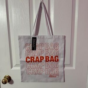 FRIENDS White and Orange Tote Bag